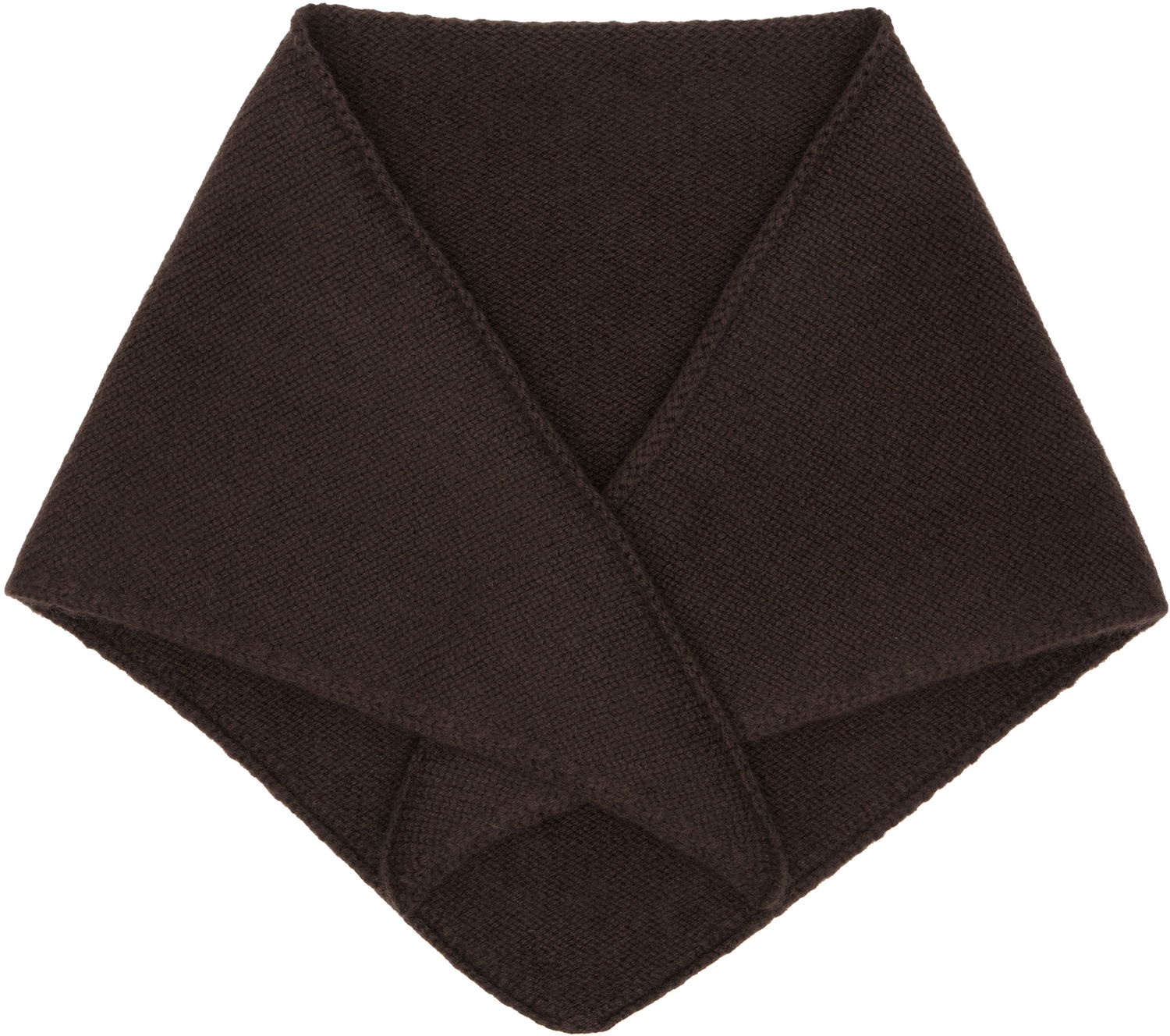 Шал Yves Salomon Yves Salomon Cashmere Bandana Scarf Кафяво | 26W26WAA515XXMACA, 0