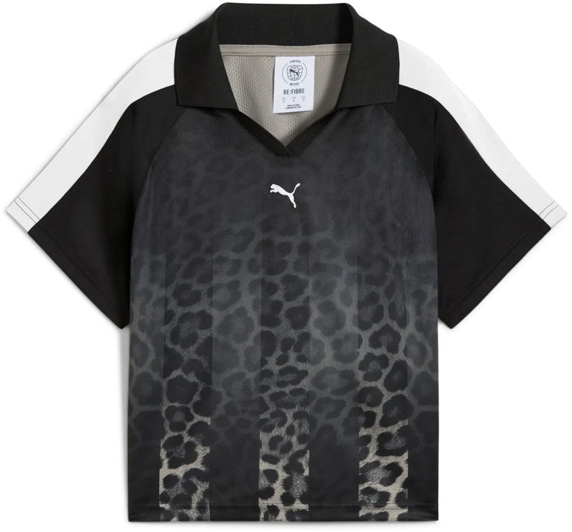 Фланелка Puma T7 Leo Luxe Relaxed Jersey Черно | 633499-01