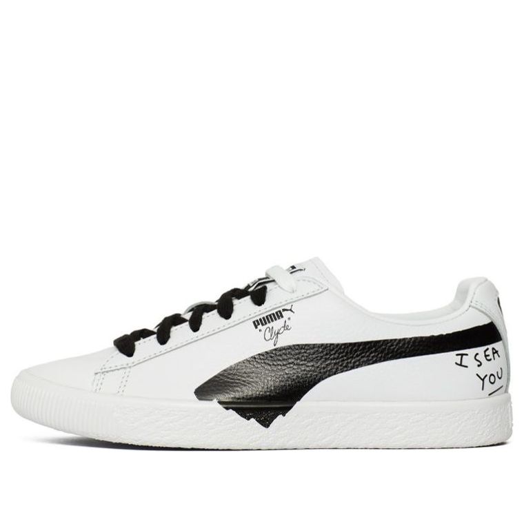 Кецове и обувки Puma Shantell Martin Clyde 'Hand Drawn Scribble' Бяло | 365894-01, 0