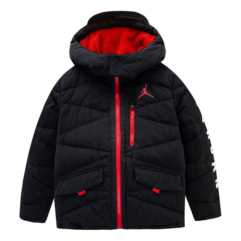 Пухо яке Jordan Air Jordan Puffer Jacket Черно | JD2242004GS-001, 0