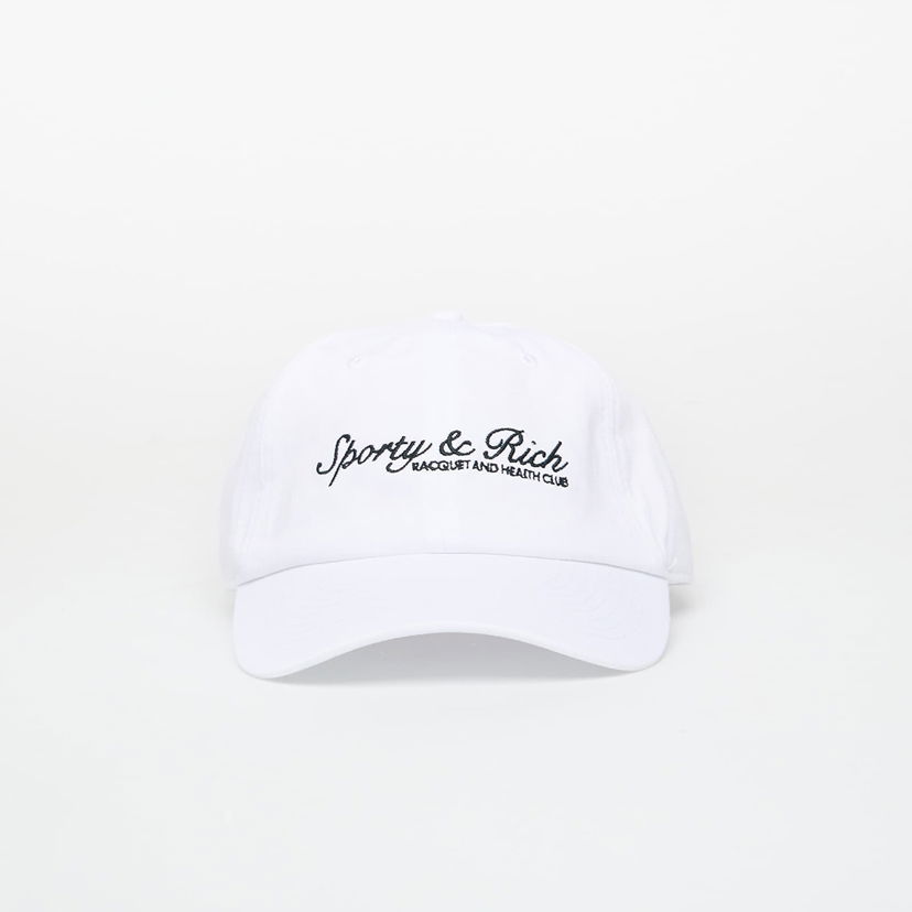 Шапка с козирка Sporty & Rich Sporty & Rich Syracuse Baseball Cap Бяло | AC07961325WH01