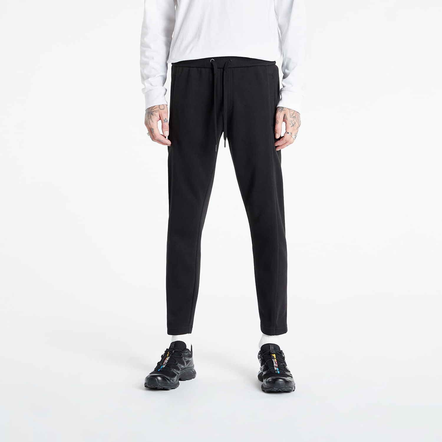 Спортни панталони CALVIN KLEIN Jeans Micro Flock Box Hwk Pants Ck Черно | J30J318599 BEH, 0