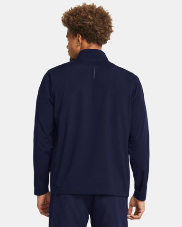 Тениска Under Armour Herren Storm Windstrike Oberteil mit durchgehendem Zip Midnight Blaue Тъмно синьо | 1383150-410, 1