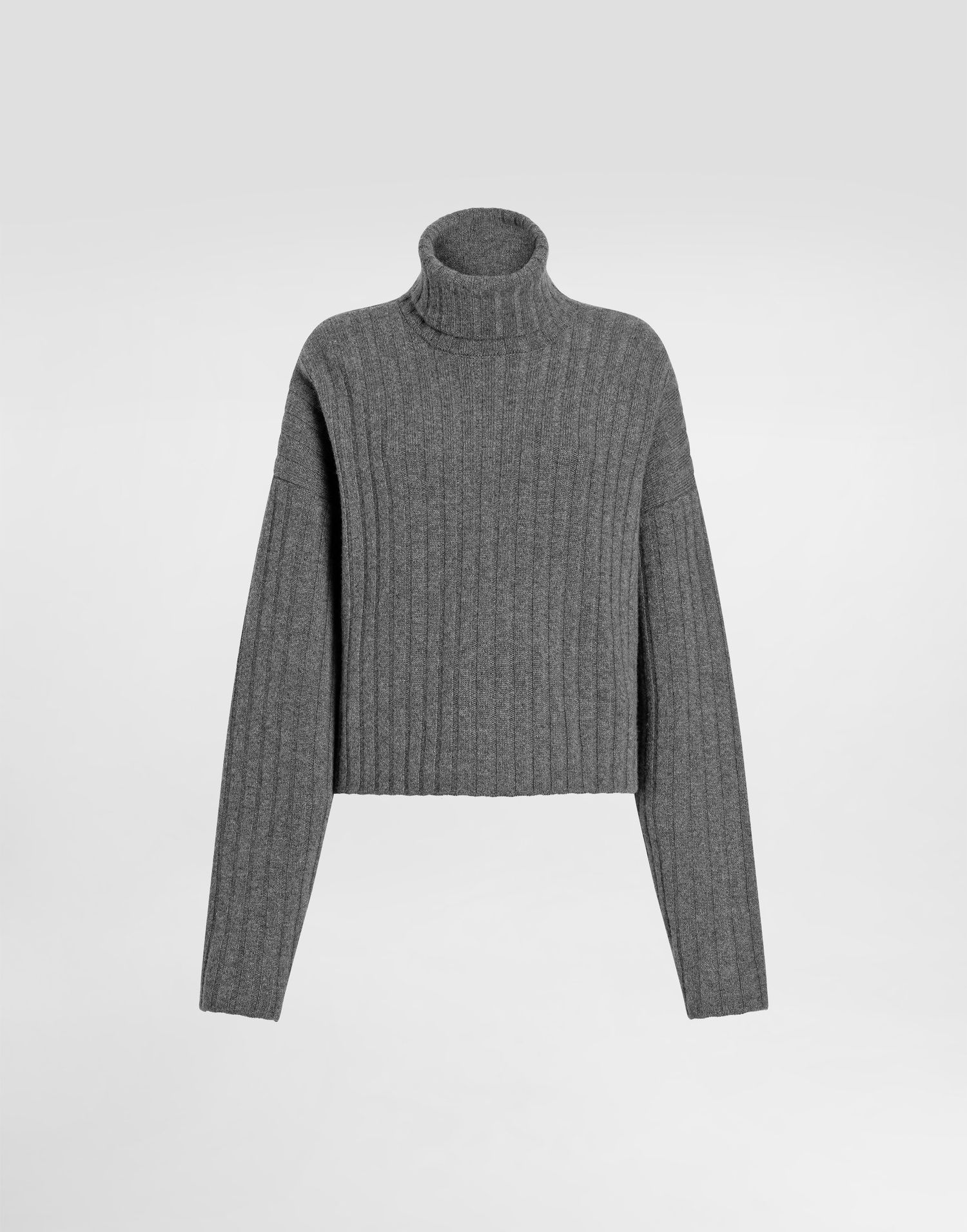 Пуловер Dolce & Gabbana Dolce & Gabbana Cashmere Turtleneck Pullover Сиво | FXW49ZJBW0SN5822, 0