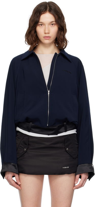 Яке We11done We11done Waist Jacket Тъмно синьо | WD-JK2-25-011-W-NV, 0