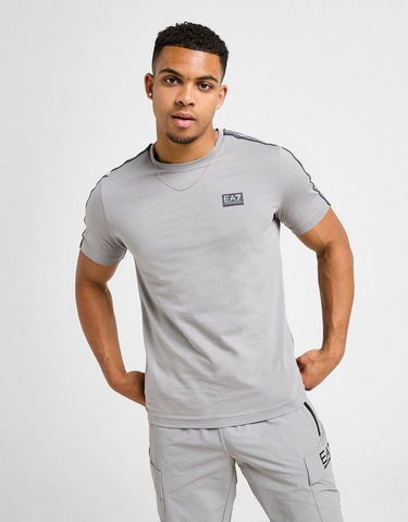 Тениска Emporio Armani Emporio Armani 7 Tape Badge T-Shirt Сиво | AF132447M001151U8062, 1