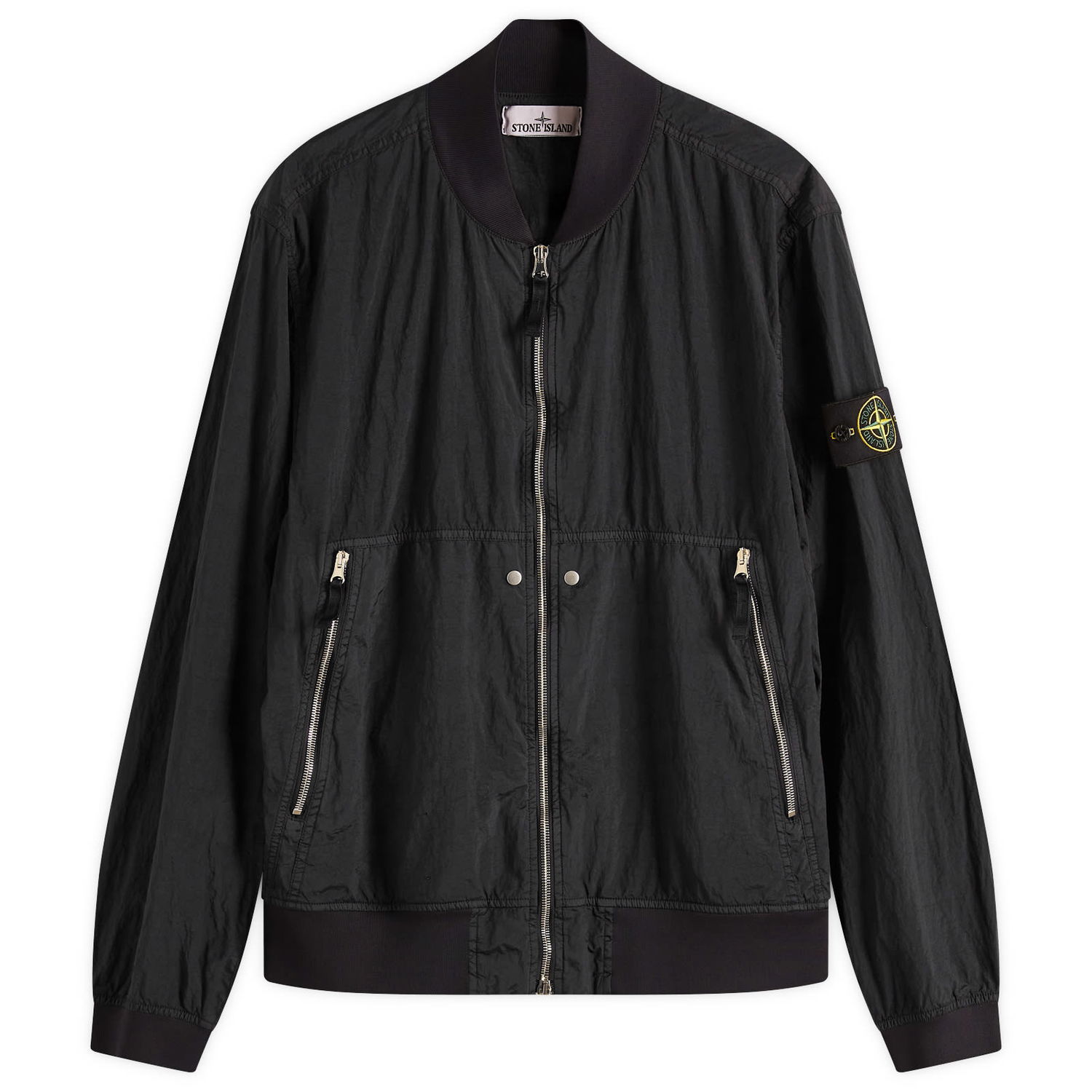 Яке бомбър Stone Island Nylon Metal Watro-TC ECONYL Bomber Jacket, Size Large Черно | K1S154100019-V0029, 1