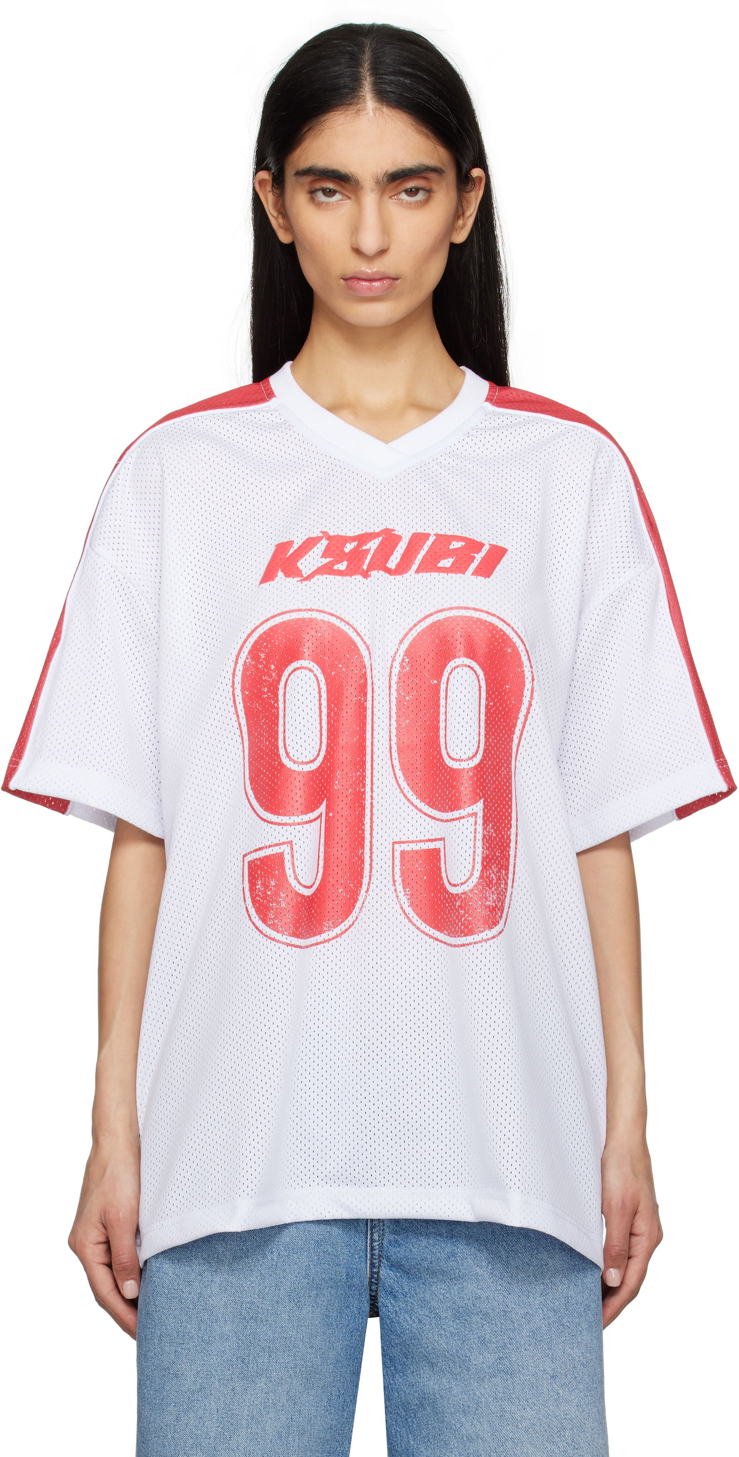 Фланелка Ksubi Ksubi Stinger Moto Boyfriend T-Shirt Бяло | WSP25TE012, 0