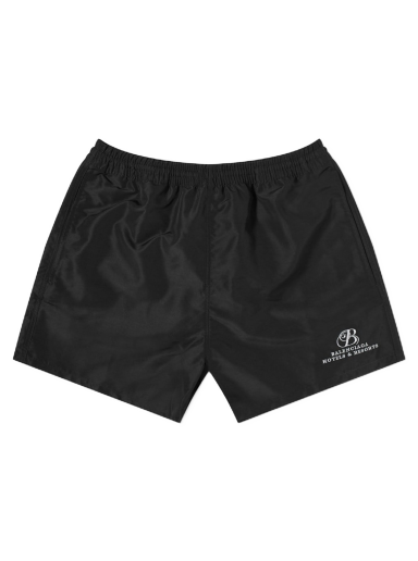 Бански Balenciaga Resort Logo Swimshort Черно | 657033-4A8B6-1000