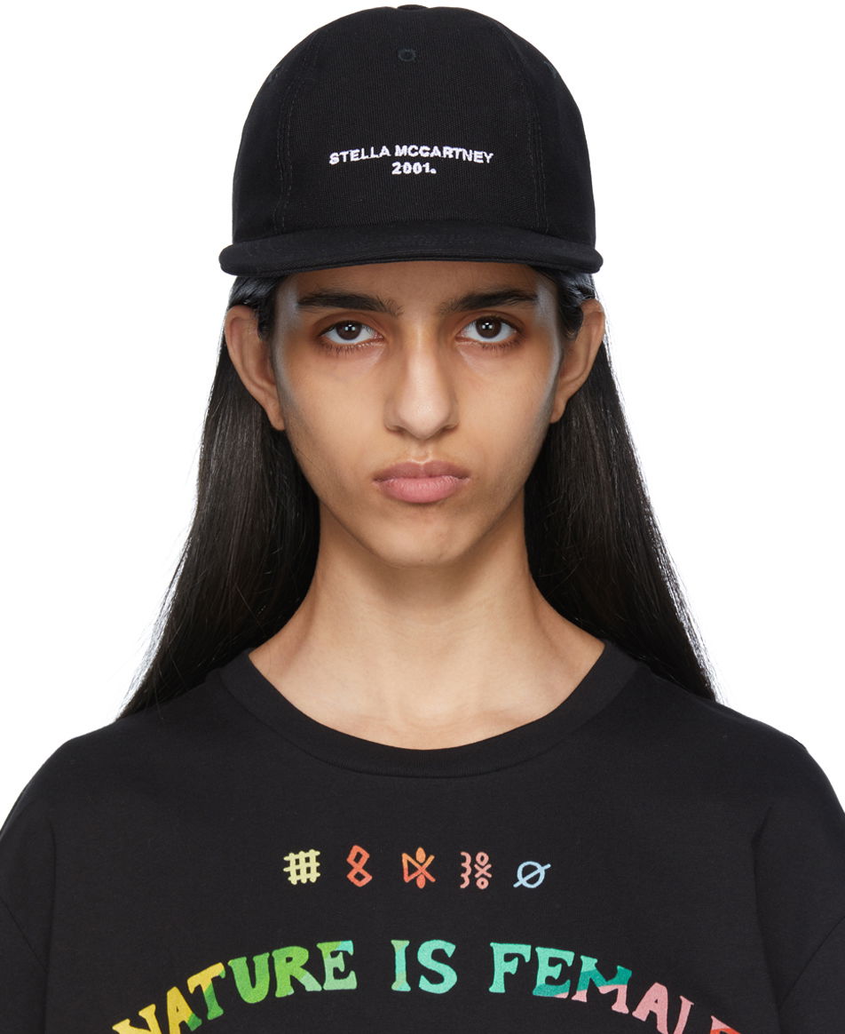 Шапка с козирка Stella McCartney Cap Черно | 570194WP0023, 0