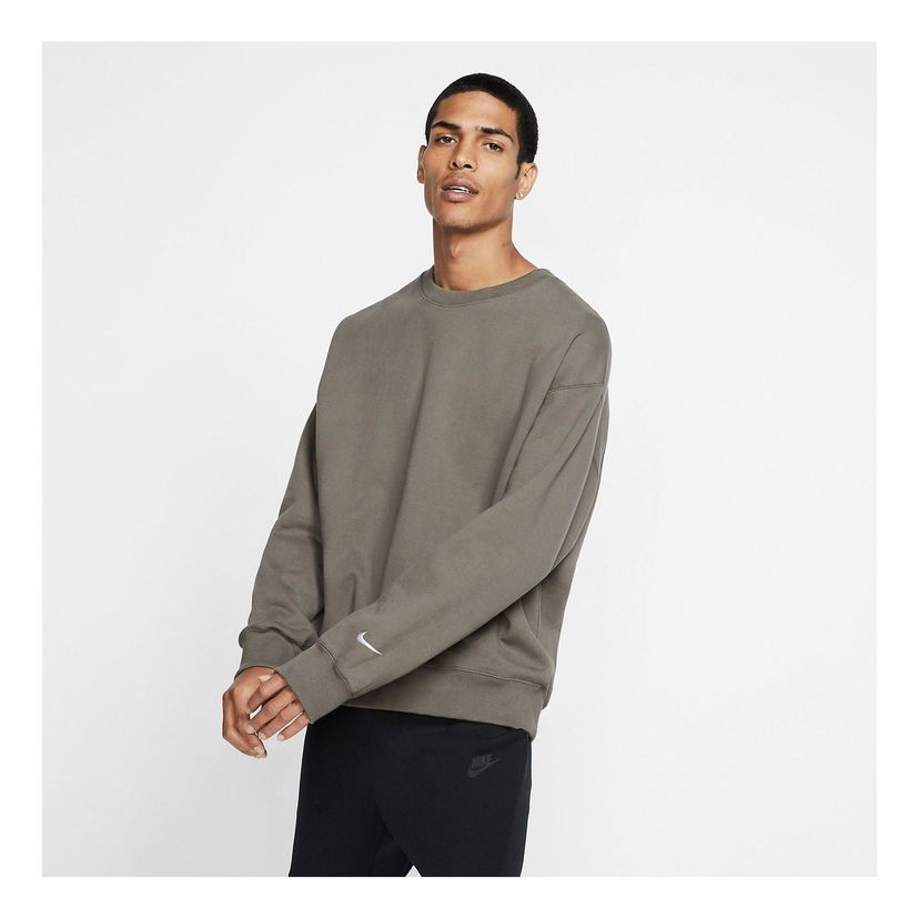 Пуловер Nike Collection Fleece Crew Кафяво | AV8276-202
