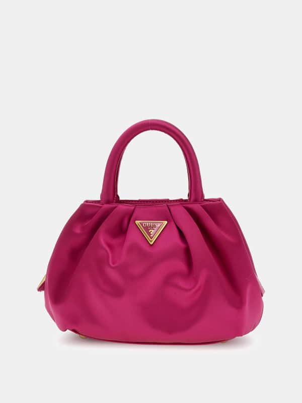 Дамска чанта GUESS Tori Satin Mini Handbag Розово | HWEB6856760, 0