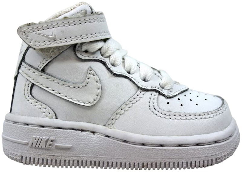 Кецове и обувки Nike Air Force 1 Mid Бяло | 314197-113/DH2935-111, 0