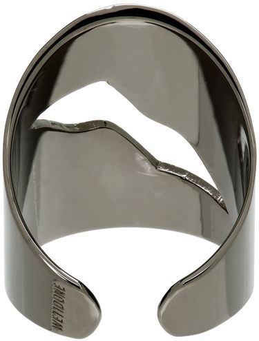 Пръстен We11done Logo Motif Ring Металик | WD-AJ1-22-706-U-DG, 3