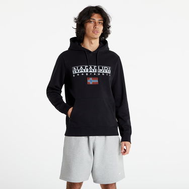 Суитчър Napapijri Geographic Hoodie Черно | NP0A4GBC0411, 2