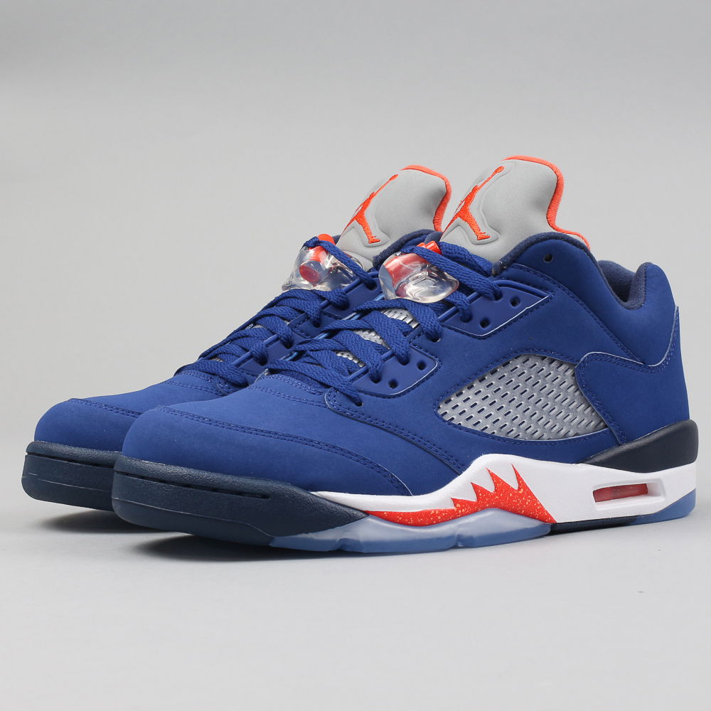 Кецове и обувки Jordan Air Jordan 5 Retro Low ''Knicks'' Тъмно синьо | 819171-417, 1