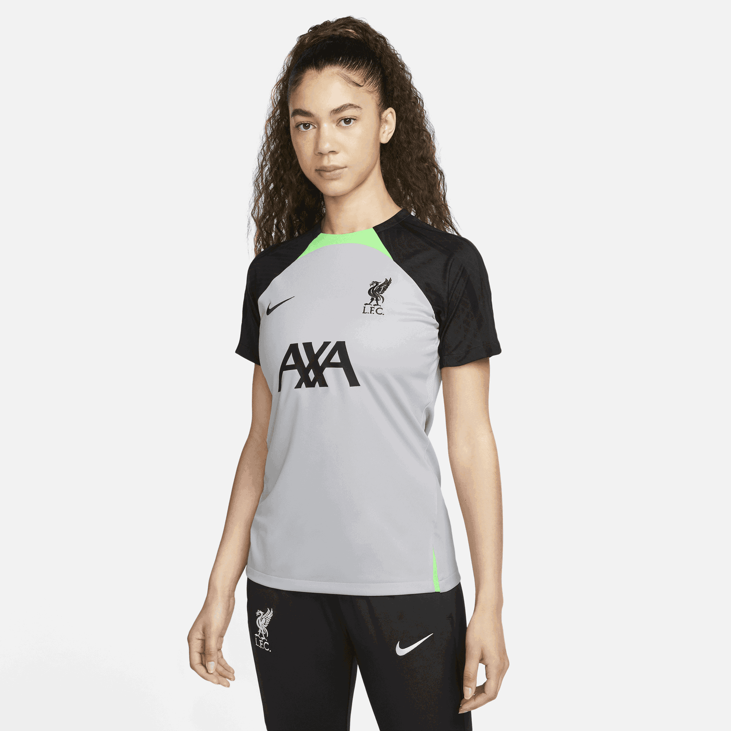 Тениска Nike fotbalové tričko Dri-FIT Liverpool FC Strike Сиво | DX3034-013, 0