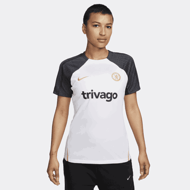 Фланелка Nike Dri-FIT Chelsea FC Strike Бяло | DX3029-101, 0