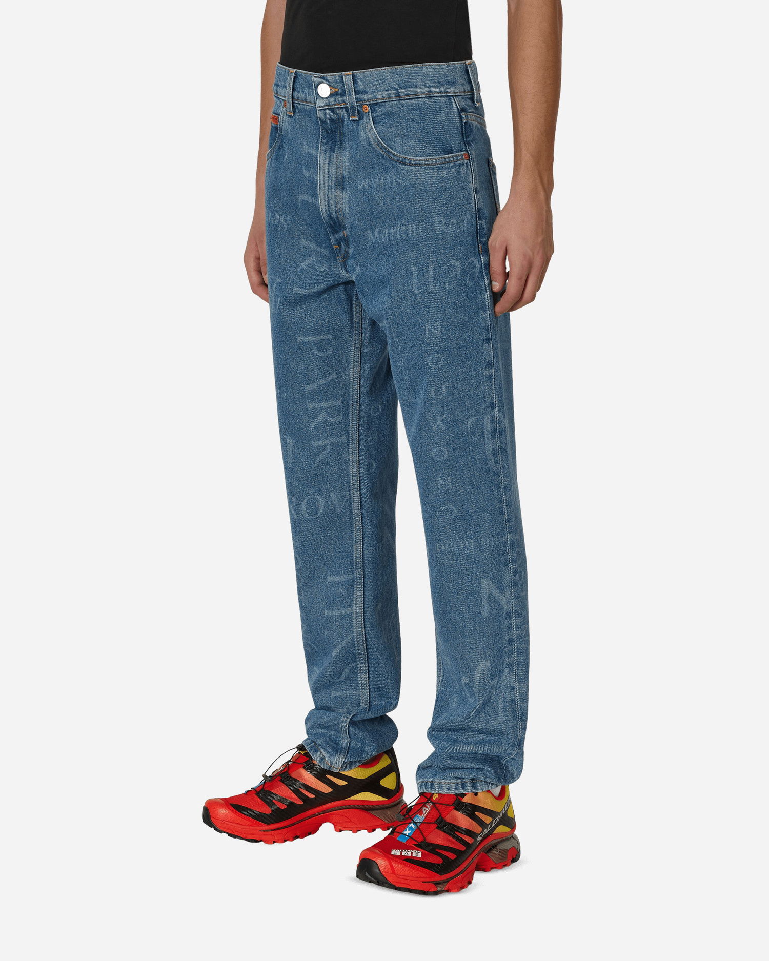 Дънки Martine Rose Straight Leg Jeans Синьо | CMRSS23204  BLSTT, 1