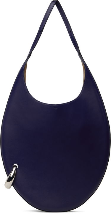 Дамска чанта Tory Burch Tory Burch Pierced Shoulder Bag Тъмно синьо | 173350-400, 0