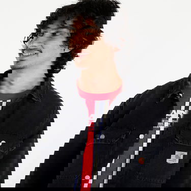 Яке Carhartt WIP Harvey Shirt Jac UNISEX Black Dark Used Wash Черно | I033346.894L, 2