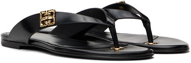 Облекло Givenchy Givenchy 4G Liquid Flip-Flops Черно | BE309TE2CF001, 3