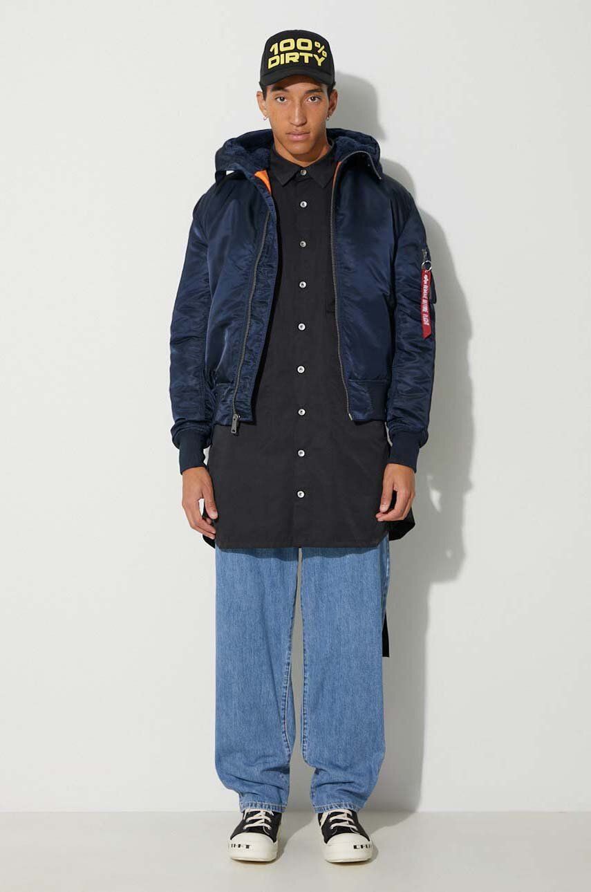 Яке бомбър Alpha Industries Bomber Jacket MA-1 Синьо | 158104.07, 1