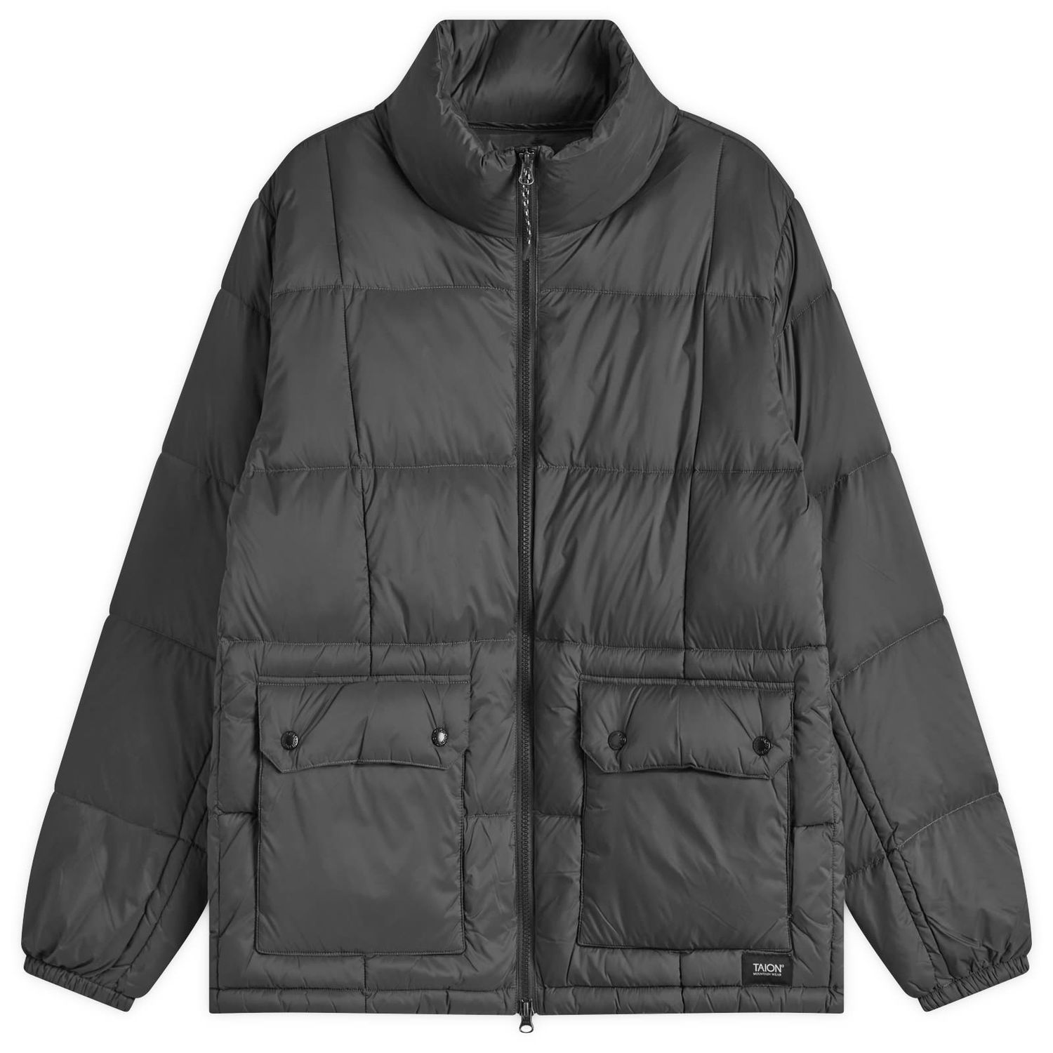 Пухо яке TAION Volume Hooded Down Jacket Черно | TAION-102VZMT-BLK, 0