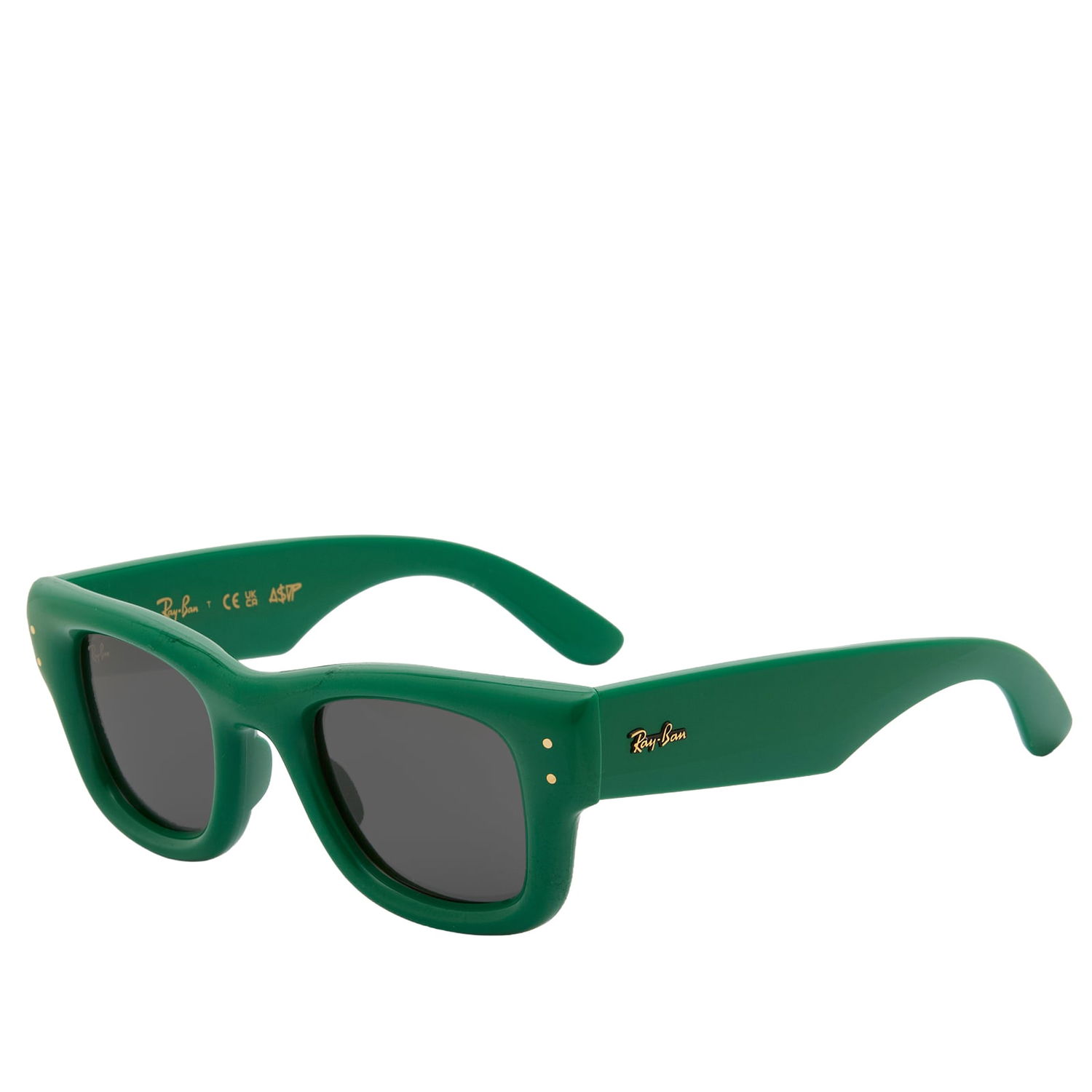 Слънчеви очила Ray-Ban Ray-Ban x A$AP Rocky Wayfarer Puffer Sunglasses Зелено | 0RB4940-47-683487, 0