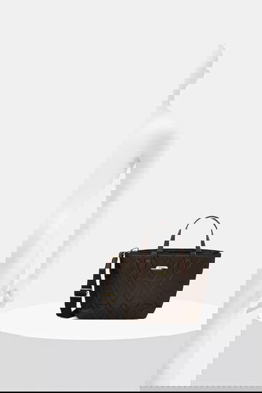 Голяма пазарска чанта Barbour Barbour Quilted Tote Bag Кафяво | LBA0431, 5
