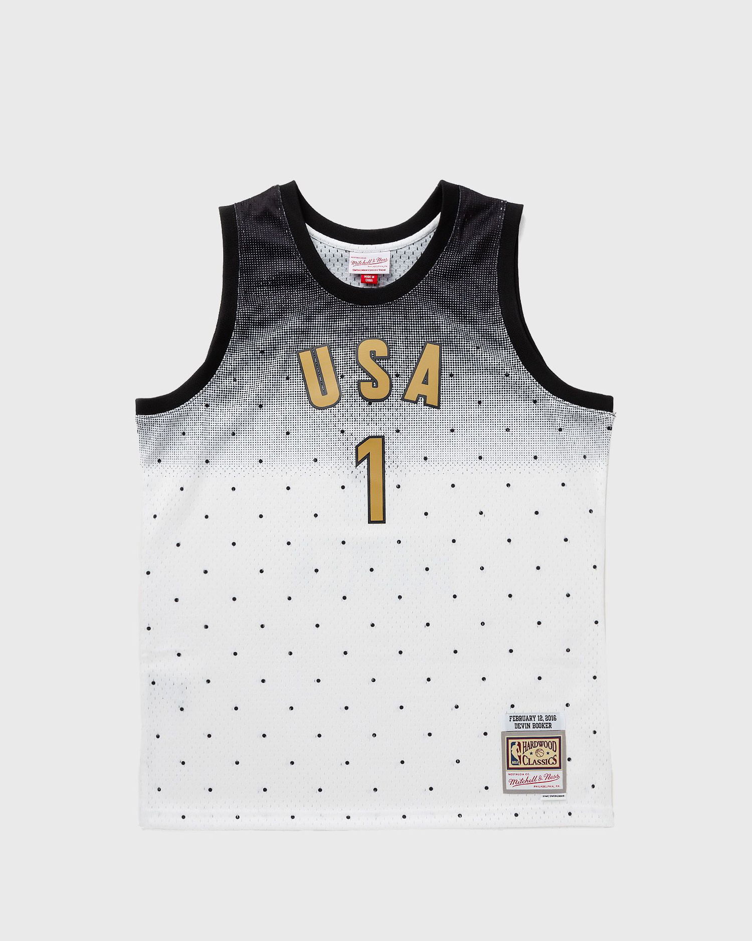 Фланелка Mitchell & Ness NBA SWINGMAN JERSEY ALL-STAR USA 2016-17 DEVIN BOOKER #1 Бяло | SMJY6128-ASG16DBOWHBK, 0