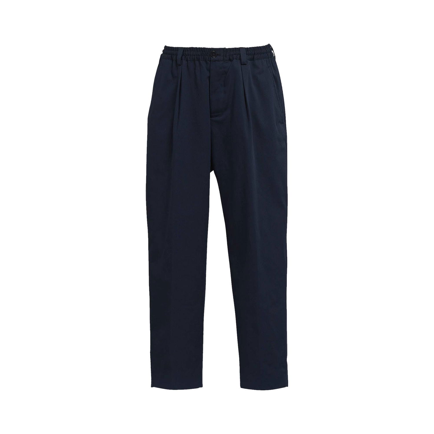 Панталони Marni Marni Pleated Elastic Waist Trousers Тъмно синьо | PUMU0017S0 UTC084 00B99, 1