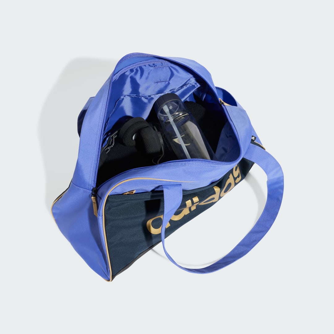 Чанта за пътуване adidas Performance BMW Berlin Marathon 2024 Vintage Travel Bag Синьо | JG8788, 1