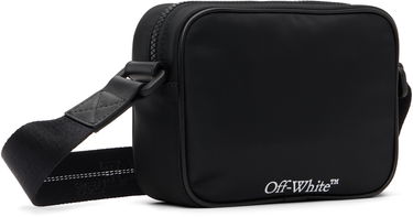 Чанта през рамо Off-White Diagonal Spray Camera Bag Черно | OMNQ099F25FAB0011001, 2