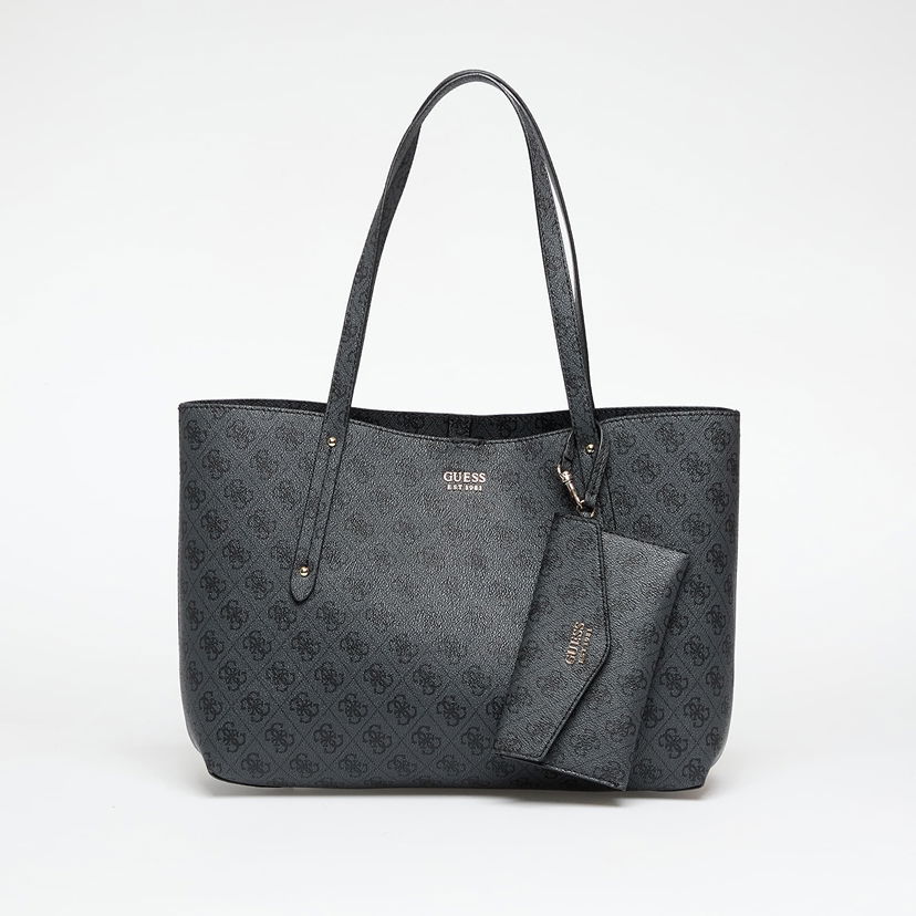 Голяма пазарска чанта GUESS GUESS Brenton Tote Черно | HWLG9648230-CLO