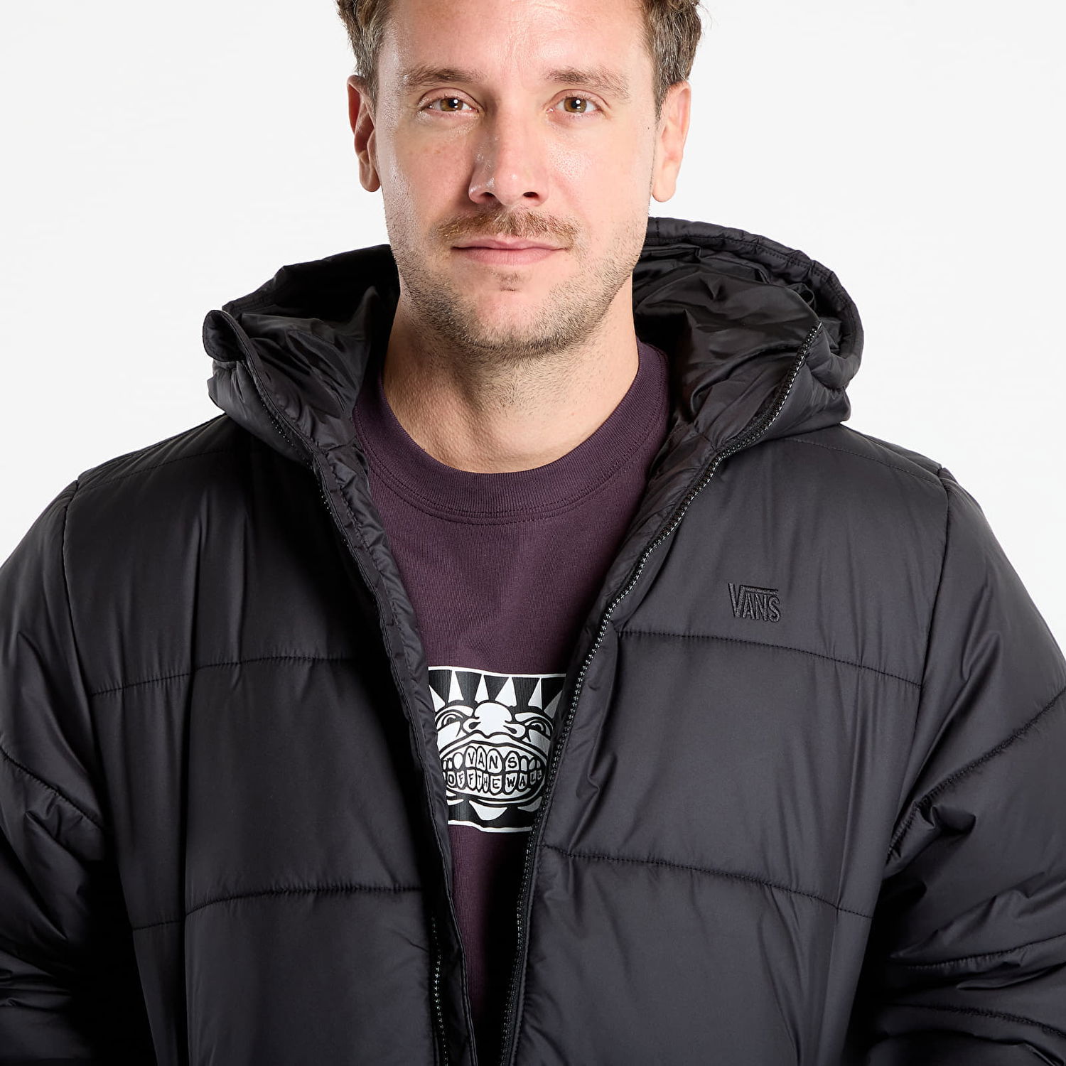 Пухо яке Vans MTE Hillgate Puffer Jacket Черно | VN000PJ8BLK1, 1