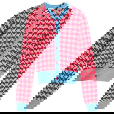 Пуловер BBC IceCream Houndstooth Knit Cardigan Розово | ICWW25307-PNK, 0