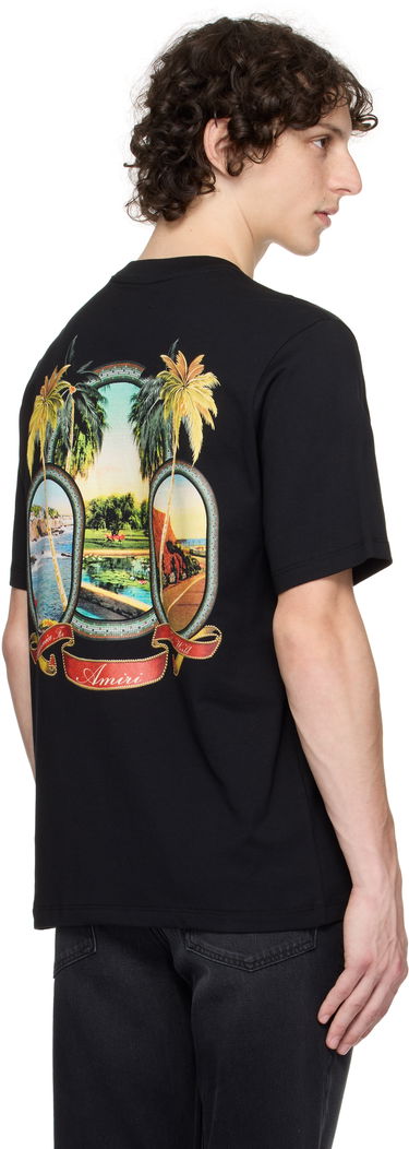 Тениска AMIRI AMIRI MA Paradise T-Shirt Черно | AMJYTE1217, 2