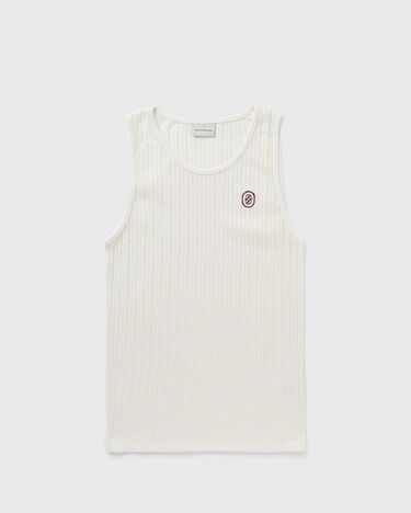 Потник Drôle de Monsieur Drole de Monsieur Knit Tank Top Бяло | I-TS221-CO163-OW, 1