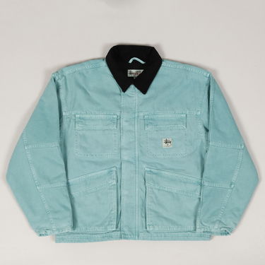 Яке Stüssy Stussy Washed Shop Jacket Тюркоазено | 115589 0872, 1