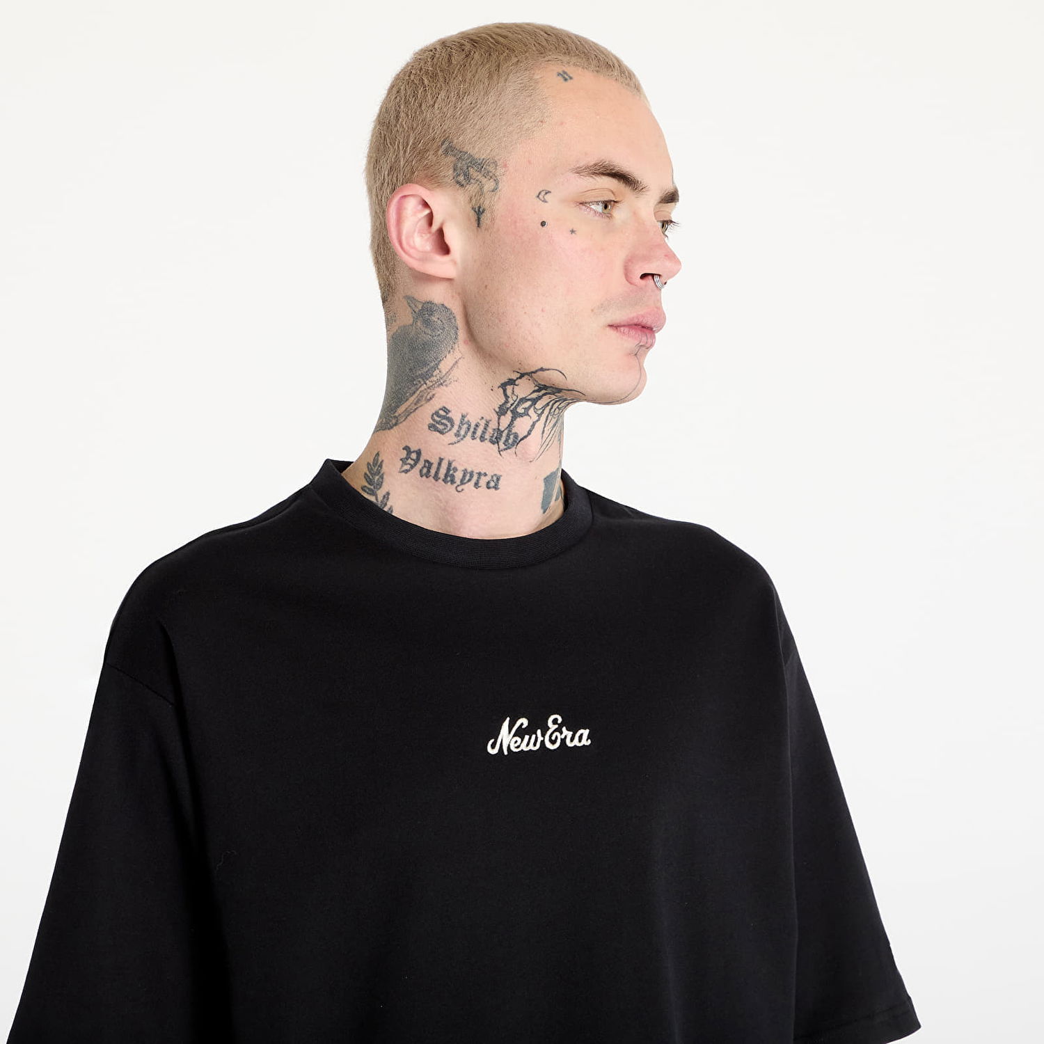 Тениска New Era New Era Floral Graphic T-Shirt Черно | 60596609, 1