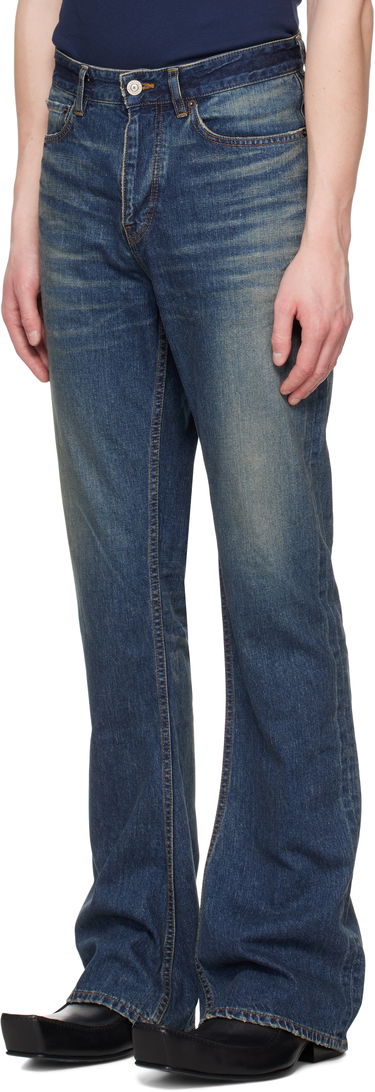 Дънки Balenciaga Balenciaga Bootcut Jeans Синьо | 751089TRW62, 3