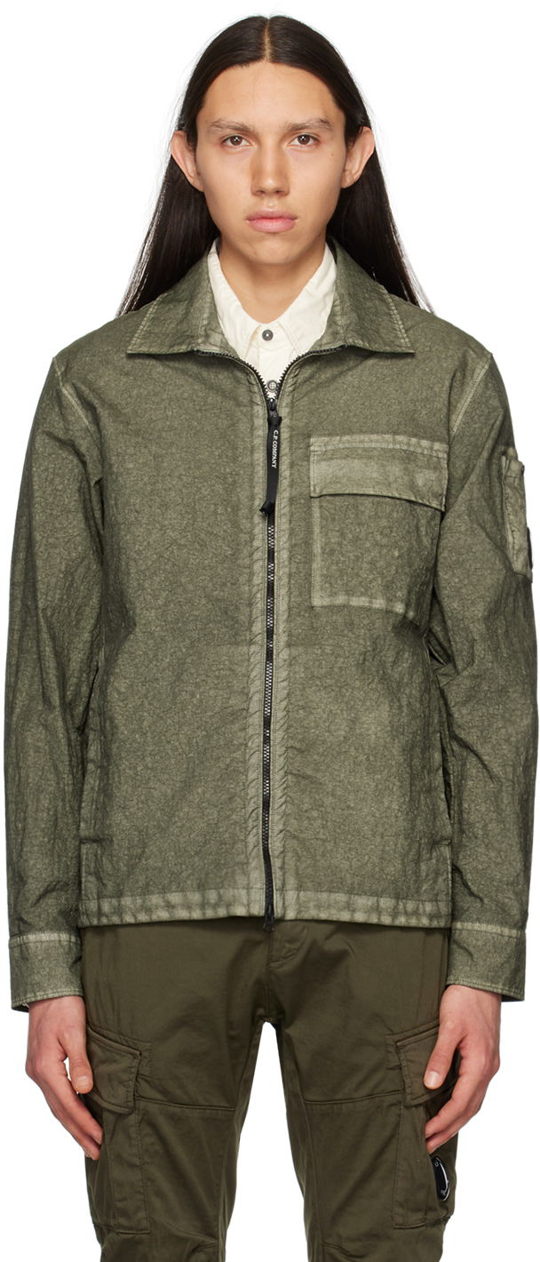 Яке C.P. Company Co-Ted Jacket Зелено | 14CMOS174A-006022G, 0
