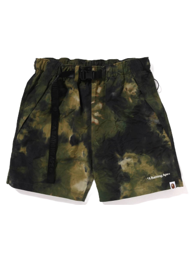 Къси панталони BAPE Chusen Dye Eazy Shorts Зелено | 1J30-153-019