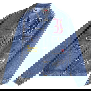 Яке BBC IceCream Mascot Denim Trucker Jacket Многоцветен | IC25448-MBU, 1