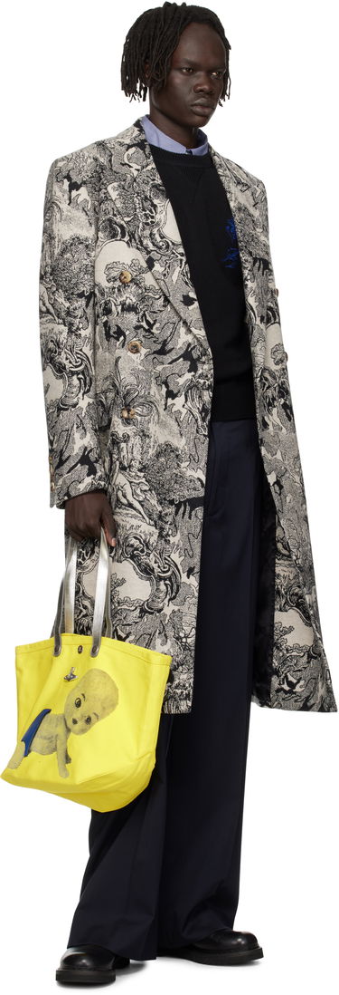 Палта Vivienne Westwood Vivienne Westwood Classic Double-Breasted Toile Print Coat Бежово | 2201000H-W017B-, 3