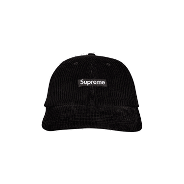 Шапка с козирка Supreme Ripple Corduroy Small Box 6-Panel Черно | FW20H89 BLACK, 0