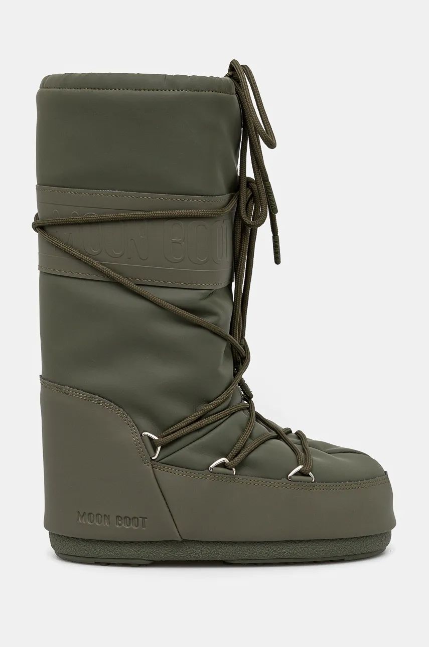 Кецове и обувки Moon Boot MB ICON RUBBER Boots Зелено | 80D1402760.M006, 1