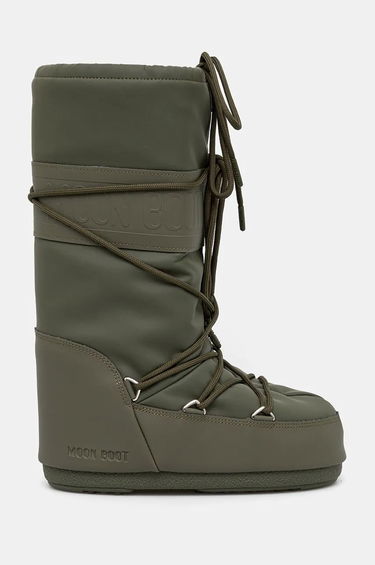 Кецове и обувки Moon Boot MB ICON RUBBER Boots Зелено | 80D1402760.M006, 1