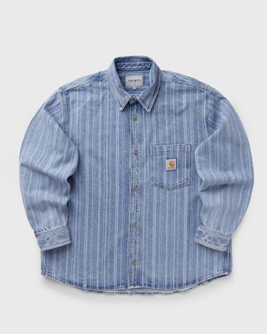 Риза Carhartt WIP Rylan Striped Denim Shirt Jacket Синьо | I035567-32H.12, 2